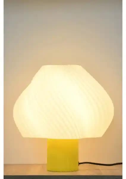 Deep Concept Creamaura Modern Sarı Abajur ile Ev Dekorasyonunuza Şıklık Katın