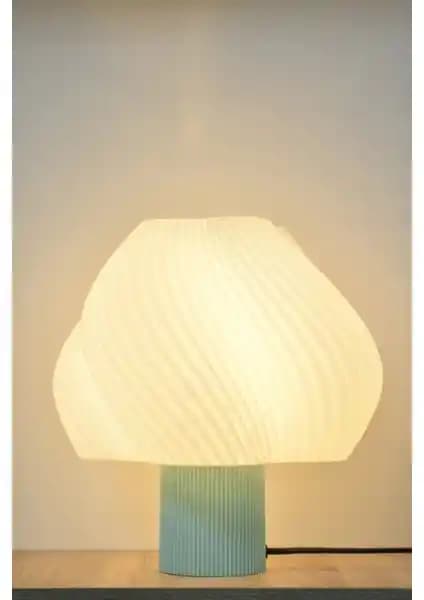 Deep Concept Creamaura Modern Turkuaz Abajur Ev Dekorasyonunda Şık ve Fonksiyonel Bir Seçenek