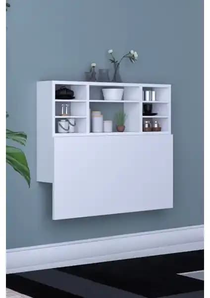 Dekorfim Kardelen Pratik Katlanır Masa: Modern, Dayanıklı ve Çok Amaçlı Tasarım