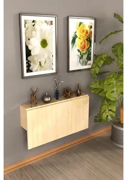 Dekorfim Katlanır Portatif Kırma Masa: Modern ve Çok Yönlü Dar Alan Çözümü