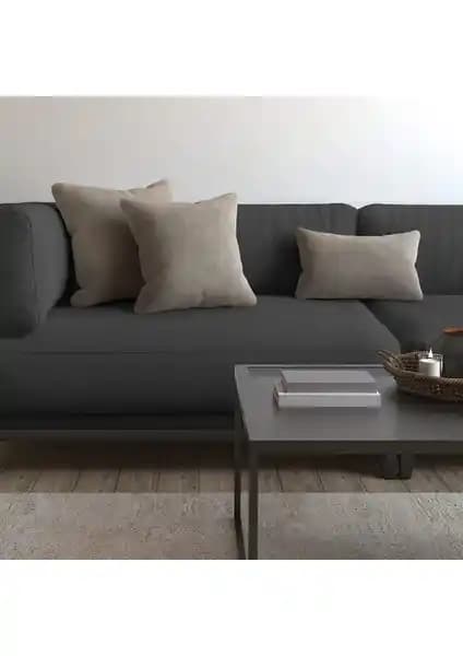 Demor Home Soft Serisi Açık Gri Kırlent ve Yastık Kılıfı Ev Dekorasyonunda Şıklık ve Konfor Sağlar