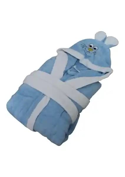 Deniz Yılzı Home Kapüşonlu Çocuk Bornozu: Yüksek Kalite ve Konfor Sunan Pamuklu Tasarım