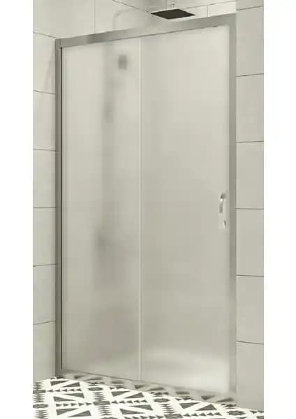 Durul Duşakabin Ön Cephe 5mm Buzlu Cam Yükseklik 190 cm Modern ve Güvenilir Banyo Tasarımı