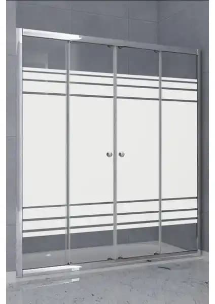 Durul Duşakabin Ön Cephe Desenli Modern Banyo Tasarımında Şık ve Dayanıklı Çözüm