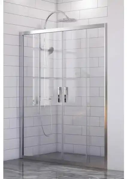 Durul Duşakabin Ön Cephe Parlak Şeffaf 5mm Güçlü ve Modern Tasarım ile Banyonuzu Yenileyin