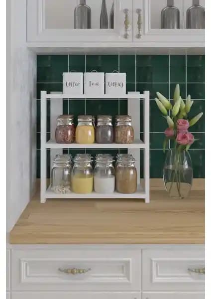 Durusilya Baharatlık Çok Amaçlı Raf: Modern ve Çok Yönlü Depolama Çözümü