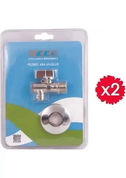 E.C.A Eca 2 Adet Filtreli Ara Taharet Muslukları Modern ve Dayanıklı Tasarım