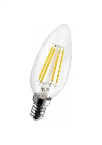Ecolite 4W E14 Rustik Mum LED Ampul ile Sıcak ve Ekonomik Aydınlatma Çözümü