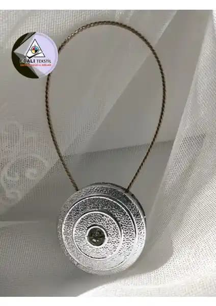 Edalı Mıknatıslı Dekoratif Perde Tokası Modern ve Şık Tasarımıyla Mekanlara Zarif Dokunuş