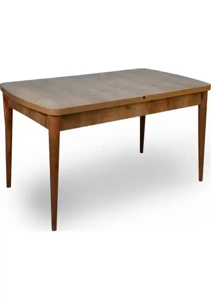 Efe 1004 Ceviz Kelebek Açılır Ahşap Ayaklı Yemek Masası Ürün Özellikleri ve Tasarımı