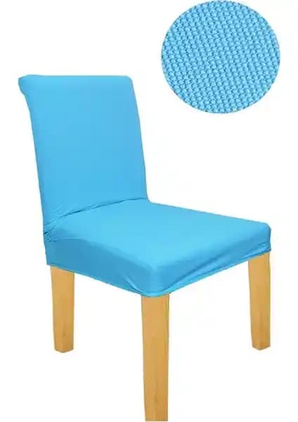 Elgeyar Bal Peteği Desenli Likra Kumaşlı Sandalye Örtüsü Modern ve Dayanıklı Tasarım