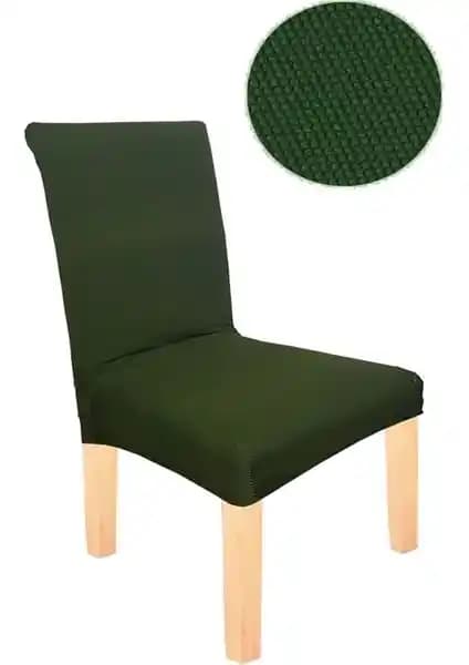 Elgeyar Bal Peteği Likralı Kumaşlı Sandalye Kılıfı Modern ve Pratik Tasarım