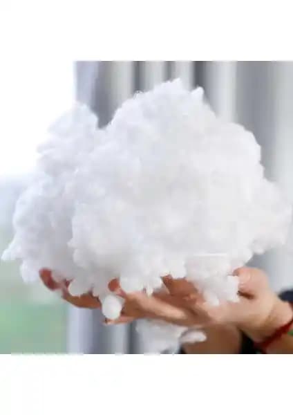 Elyaf Sepeti 10 kg Silikonlu Boncuk Elyafı ile Çok Yönlü Dolgu Malzemeleri