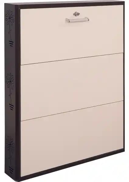 Enazon 3x4 Düşer Kapaklı Geniş Ayakkabılık Modern ve Dayanıklı Tasarım