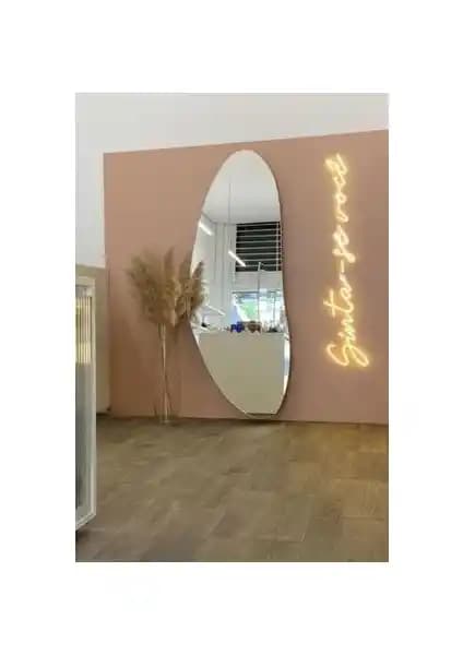 Enc Home Dante Çerçevesiz Dikdörtgen Boy Aynası Modern Tasarım ve Fonksiyonellik İle Ev Dekorasyonunuza Şıklık Katıyor