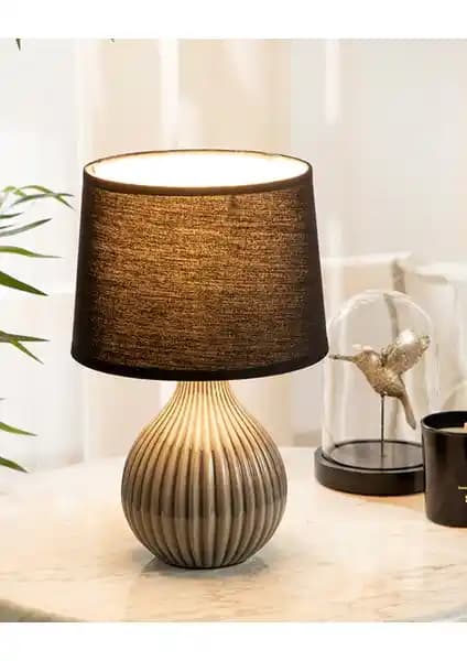 English Home Alvin Abajur: Modern ve Şık Seramik Aydınlatma Çözümü