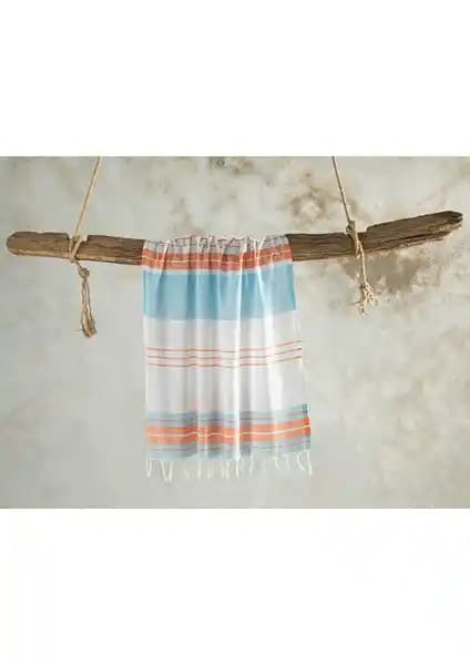 English Home Dolly Çizgili Peştamal: Modern ve Şık Pamuklu Plaj ve Ev Kullanımı Ürünü