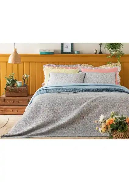 English Home Floral Heaven Çok Amaçlı Tek Kişilik Yatak Örtüsü Takımı – Modern ve Şık Tasarım
