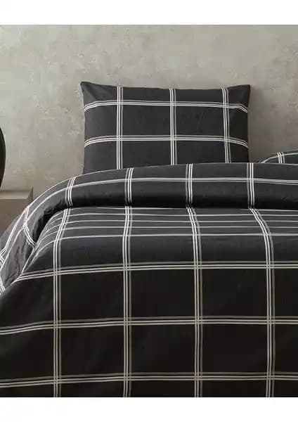 English Home Glen Check Çift Kişilik Nevresim Seti Modern Tasarım ve Dayanıklılık
