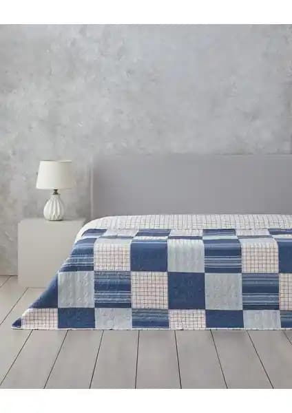 English Home Plaid Harmony Çift Kişilik Çok Amaçlı Örtü Modern ve Şık Tasarım