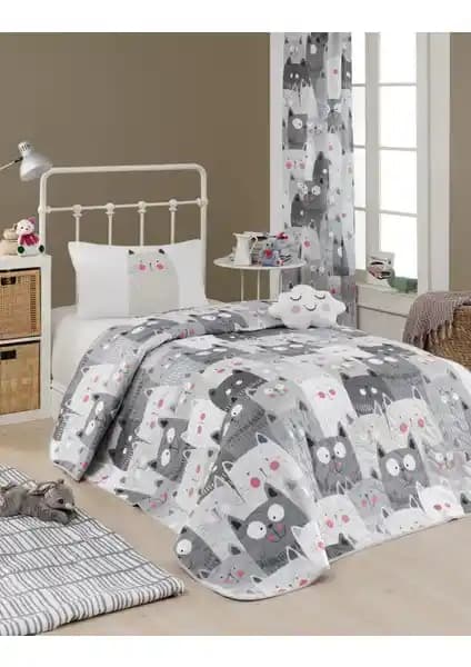 Enlora Home Kapitone Yatak Örtüsü Seti: Şık ve Kullanışlı Tek Kişilik Yatak Dekorasyonu