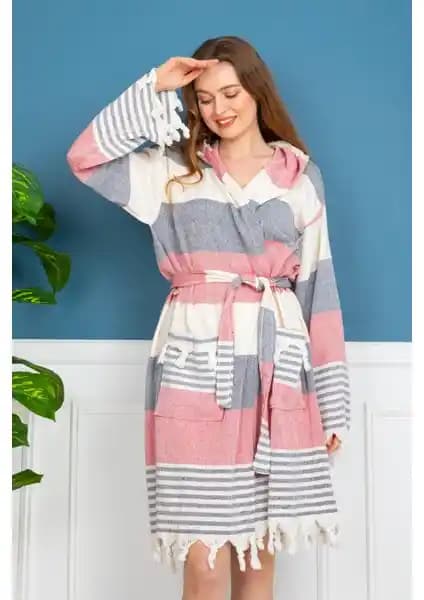 Ephemeris Pamuk Peştamal Bornoz: Doğal Konfor ve Estetikle Şık Banyo Deneyimi