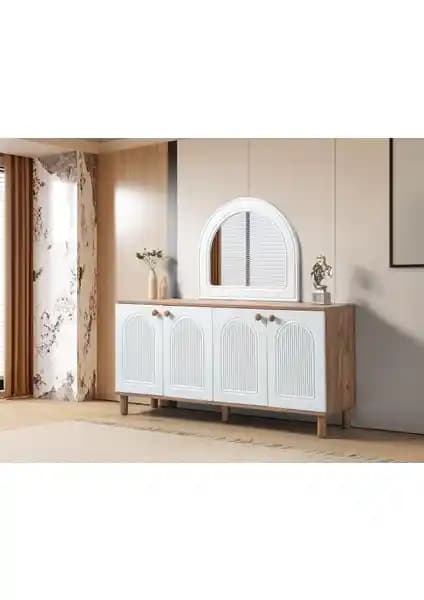 Erezoğulları Mobilya Bohem Çiğdem Konsol Büfe Modern ve Dayanıklı Dekoratif Parça
