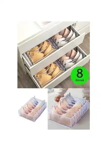 Esti Serstil Şeffaf Sütyen Düzenleyici: Çok Amaçlı ve Şık Ev Organizasyon Çözümü