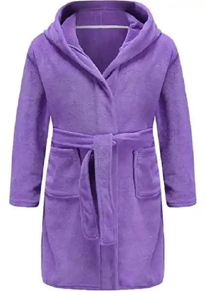 EV-X Kapşonlu Bedenli Bornoz: Konfor ve Şıklığı Bir Arada Sunan Ev Giyim Ürünü