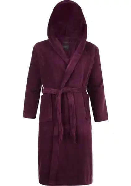 EV-X Kapşonlu Bedenli Bornoz: Konfor ve Şıklığı Sunan Ev Giyim Ürünü