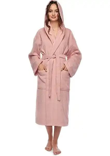 EV-X Kapşonlu Bedenli Bornoz: Yumuşak ve Şık Tasarımıyla Ev Konforunu Artırır