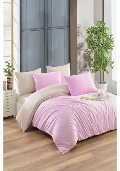 Evanora Çarşafı Lastikli Çift Kişilik Nevresim Takımı Yatak Konforu ve Şıklık Sunar