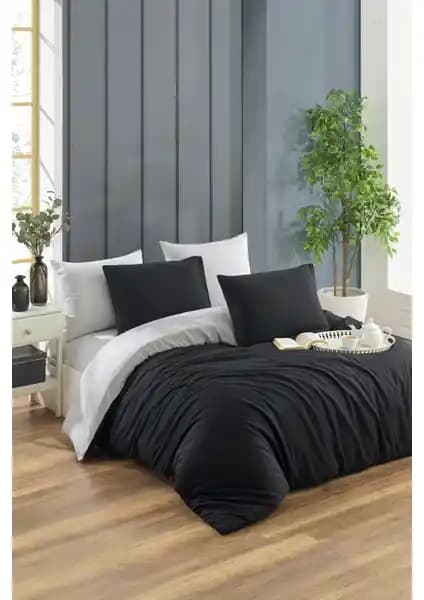 Evanora Çift Kişilik Nevresim Takımı: Konfor ve Şıklık Sunan Modern Tasarım