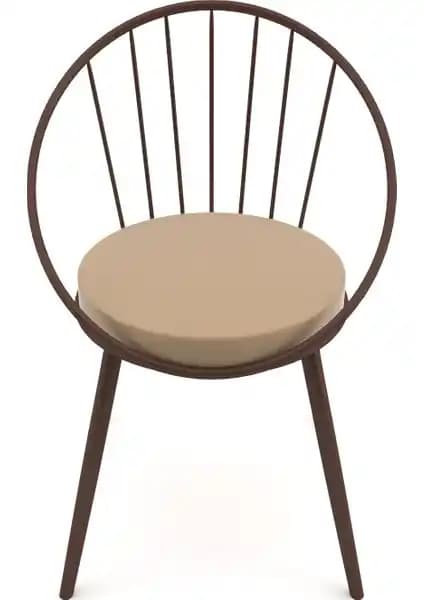 EVDEMO Eylül Metal Tel Sandalye: Modern, Dayanıklı ve Şık Oturma Seçeneği