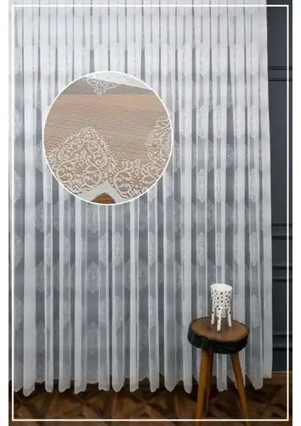 Evdepo Home Damask Ekstraforlu Tül Perde: Estetik ve Fonksiyonellik Bir Arada