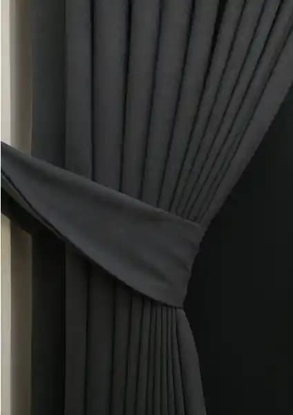 Evdepo Taç Antarsit Petek Kadife Dokulu Fon Perde Modern ve Şık Tasarım ile Konforu Artırır