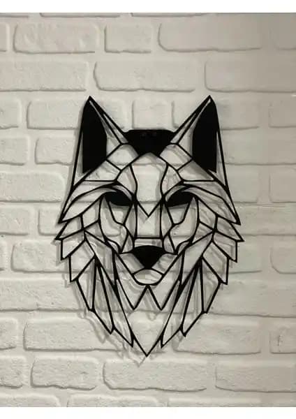 Evdeucuz'un Ahşap Kurt Kafası Duvar Dekoru ile Mekânlarınıza Şıklık Katın