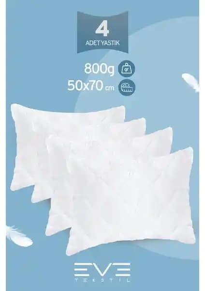 Eve Tekstil Diamand Plus Serisi Yastıklar: Sağlıklı ve Konforlu Uyku İçin Tasarlandı