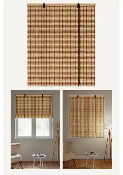 Evesen Bambu Store Bej Perde: Modern ve Doğal Tasarımıyla Ev Dekorasyonunda Şıklık