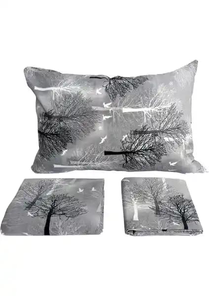 Evke Tek Kişilik Nevresim Takımı: Doğal Motifler ve Yüksek Kaliteyle Konfor Sağlar