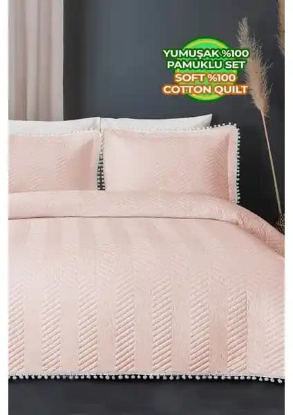 Evlen Home Collection Kapitone Ponponlu Pamuk Tek Kişilik Yatak Örtüsü ve Dekorasyon İpuçları