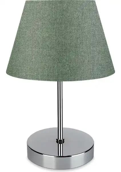 Evlight Nura Krom Abajur Modern ve Şık Dekoratif Aydınlatma Çözümü