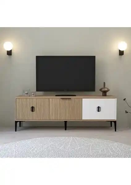 EVMO Home 3502 Neva TV Ünitesi Modern Tasarım ve Fonksiyonellik Bir Arada