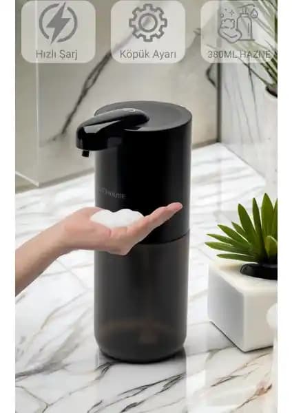 Evo House Otomatik Sensörlü Köpük Sıvı Sabunluk: Modern ve Pratik Hijyen Çözümü