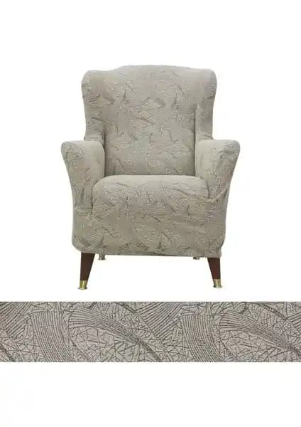 Faiend Jakarlı Likrali Tek Kişilik Koltuk Kılıfı Modern Tasarımı ve Kolay Kullanımıyla Öne Çıkar