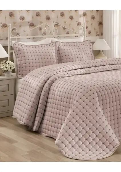 Faiend Kaliteli Kapitone Çift Kişilik Yatak Örtüsü Seti Şık ve Konforlu Tasarım