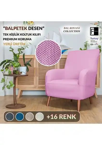 Faiend Likrali Tek Kişilik Koltuk Kılıfı Estetik ve Dayanıklı Tasarım Özellikleri