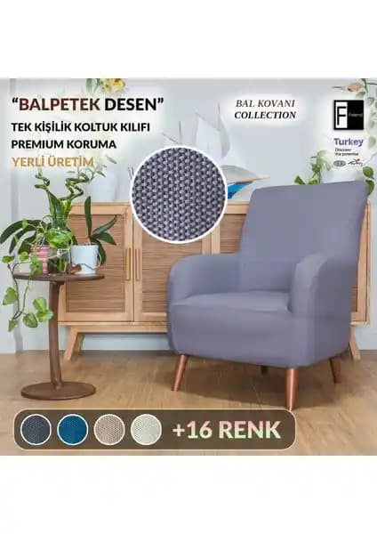 Faiend Likrali Tek Kişilik Koltuk Kılıfı: Estetik ve Koruma İçin Pratik Çözüm