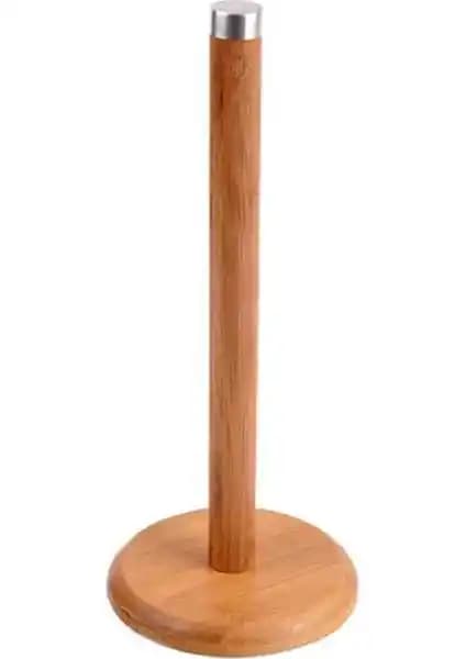 Fame Kitchen Bambu Kağıt Havlu Tutucu Modern ve Doğal Tasarım Çevre Dostu Mutfağınıza Uygun