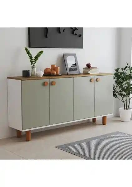 Ferniso 160 cm Bohem Konsol: Estetik ve Fonksiyonellik Sunan Modern Mobilya Parçası